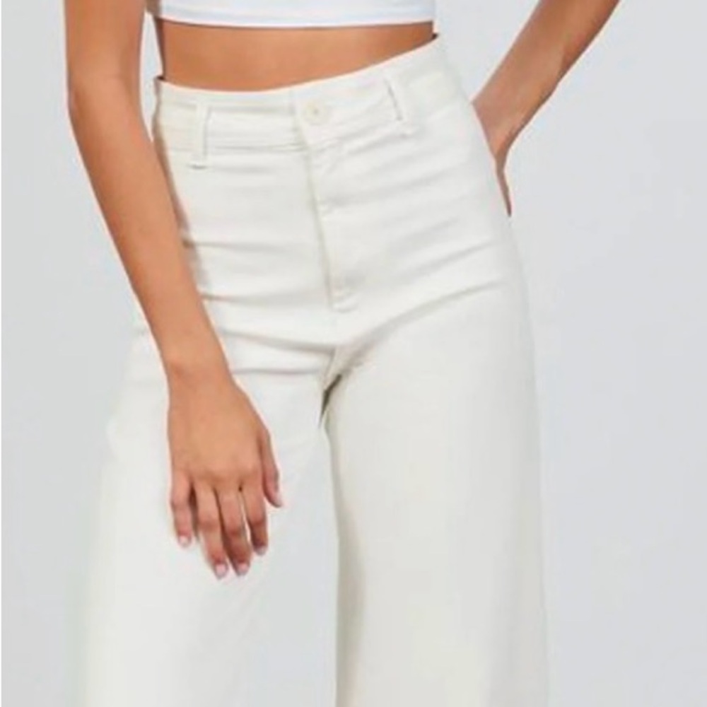 Zara Women's White Jeans